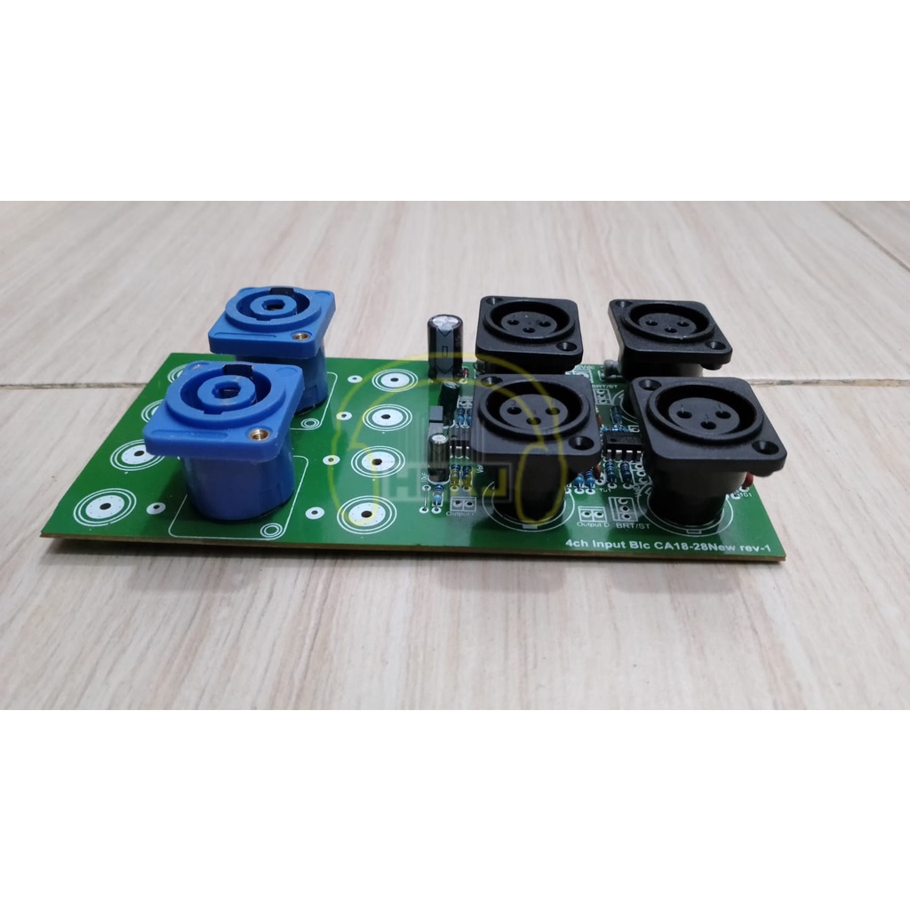 PANEL BELAKANG RAKITAN 4 CHANNEL INBAL Input Balance box ca 4ch