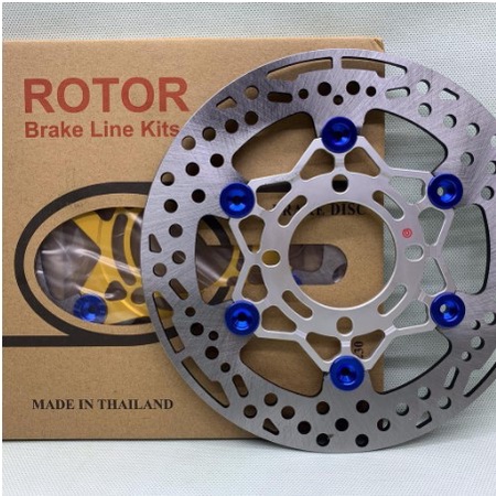 Disc Rotor 3D Star 220mm Floting CNC Rotor Front Disc Brake 220mm RT-130 Universal Beat Vario Scoopy Xeon Jup Z Mx Nuovo X Ride Fizr DLL