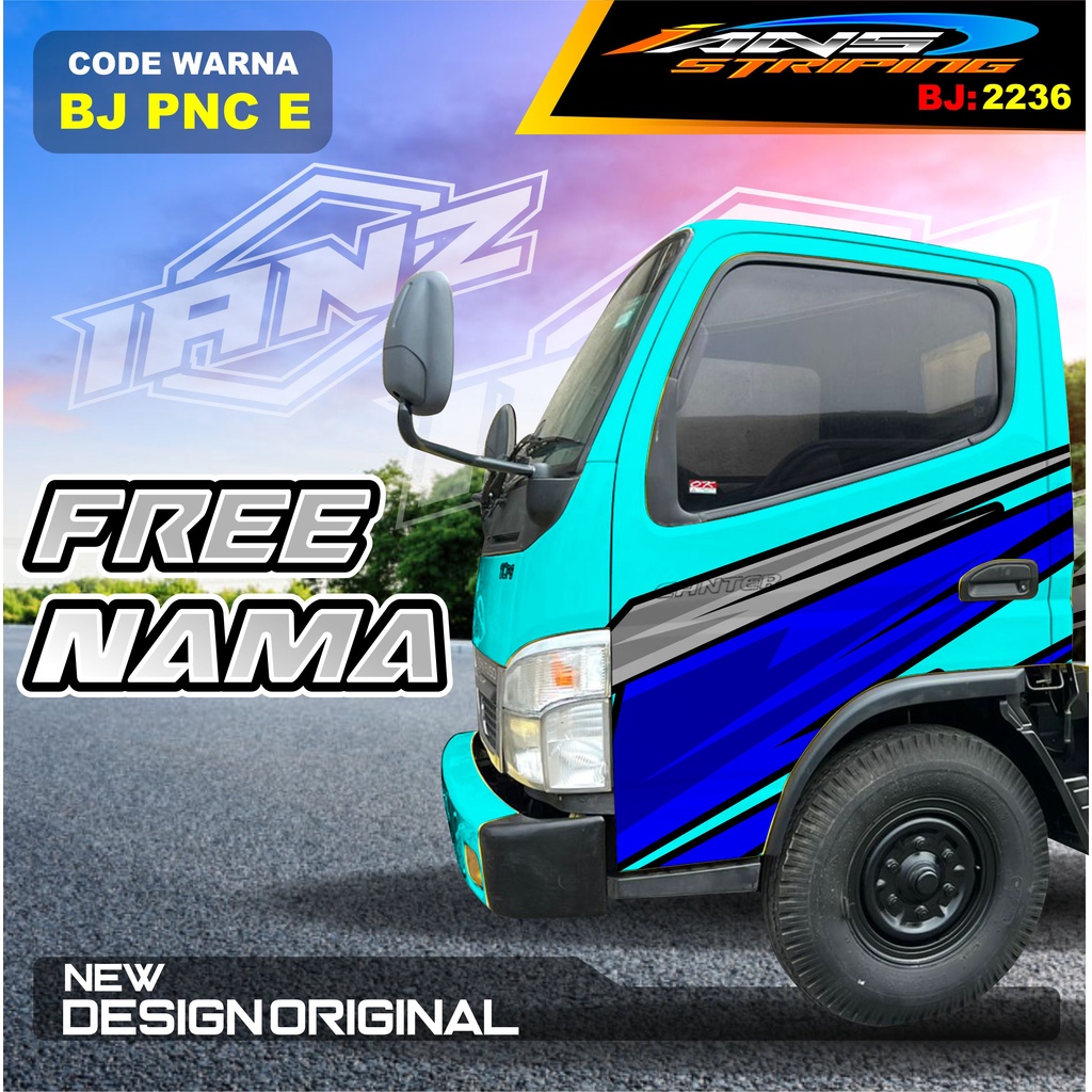 VARIASI STICKER PINTU TRUK FUSO RAGASA / DECAL PINTU DUMTRUK  / STIKER MOBIL TRUK / STIKER PINTU TRUK KEREN