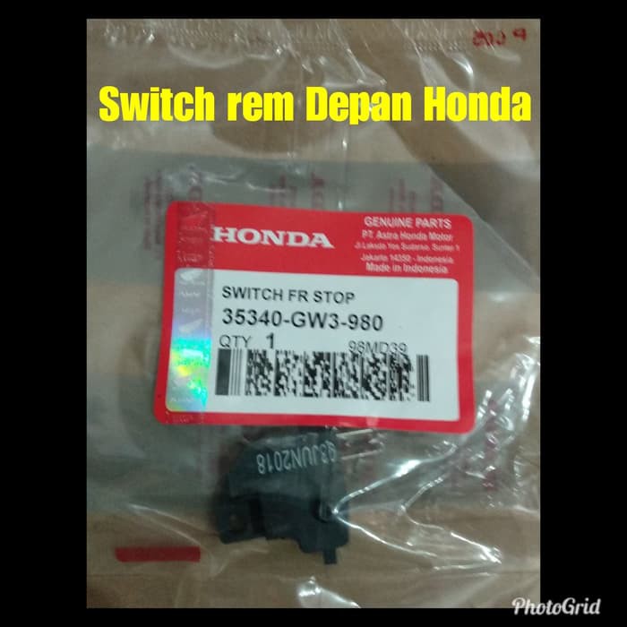 Switch Rem Depan Kanan Grand #Satria1008
