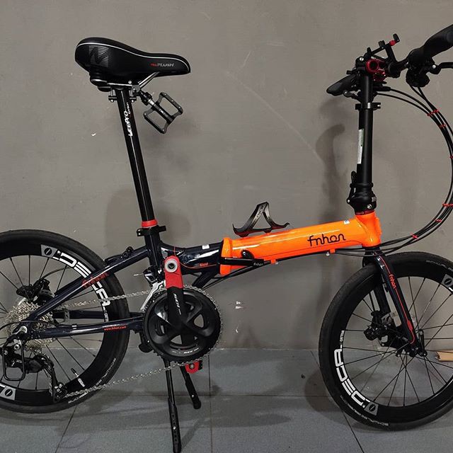 Fullbike Fnhon Blast Black Orange Bicycle Empire
