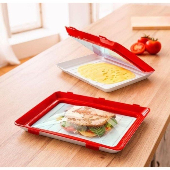food tray silicone silikon wrapping Tempat Simpan Makanan dengan Wrap