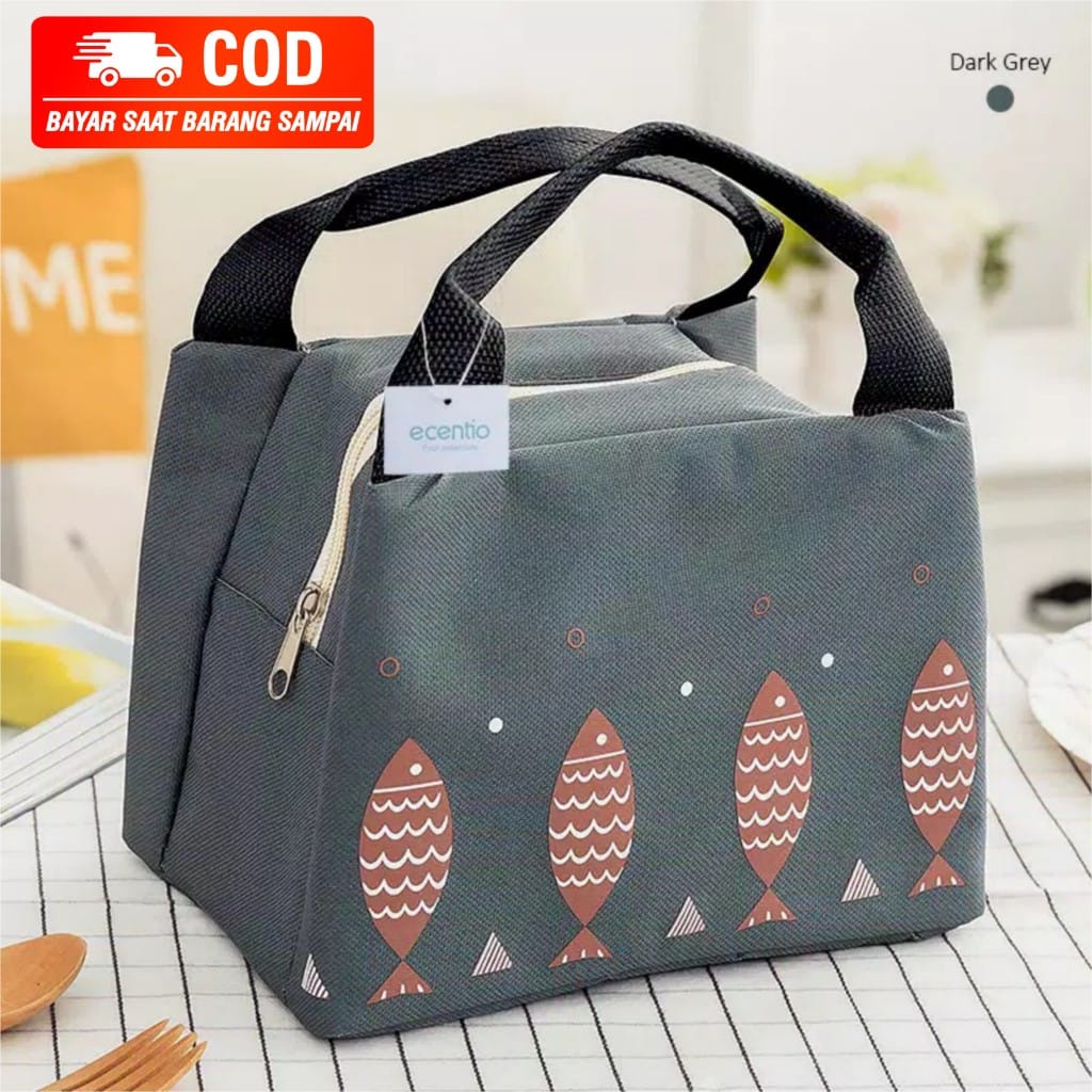 Tas Bekal Lunch Bag Cooler Tempat Penghangat Makanan