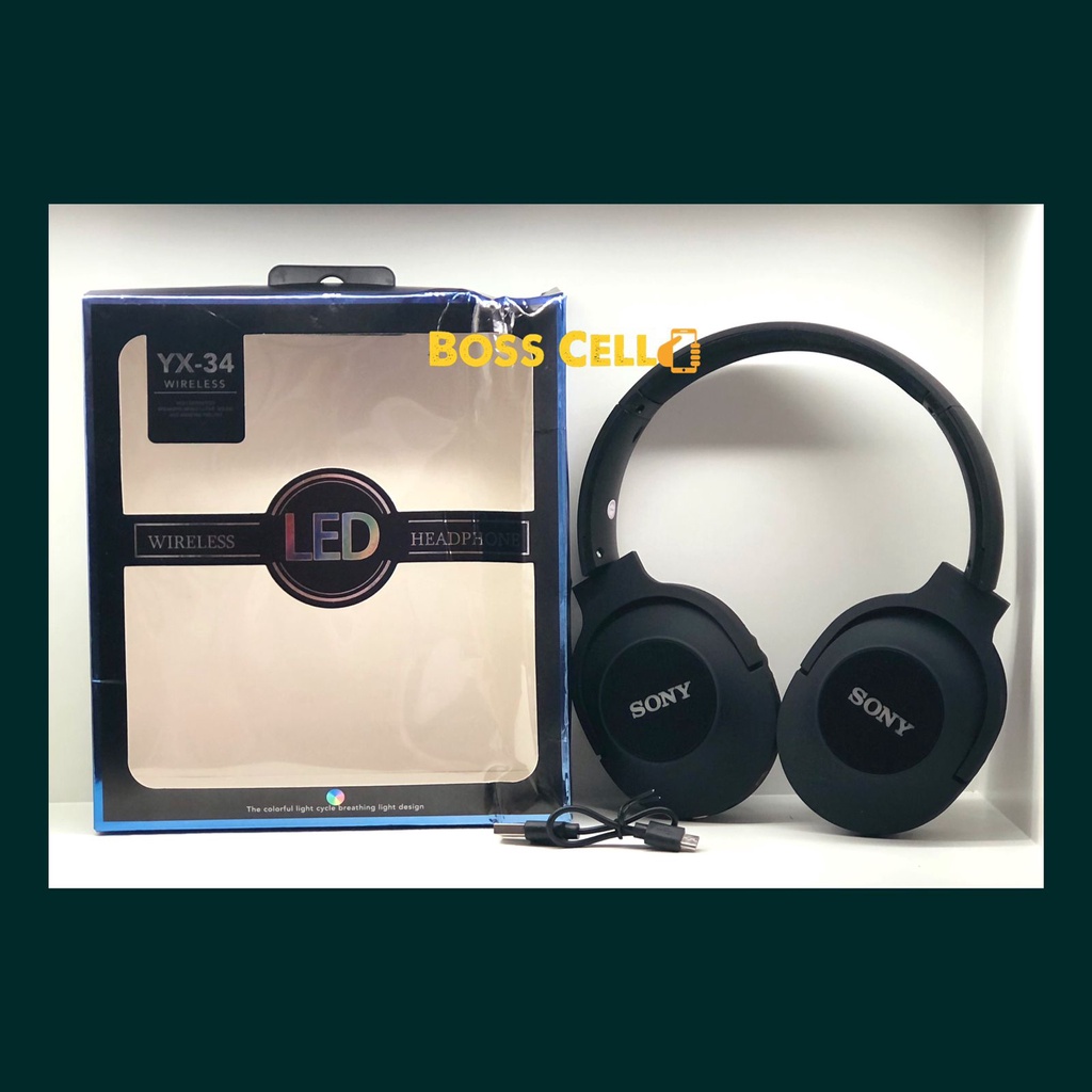 EARPHONE/HEADPHONE WIRELESS YX-34