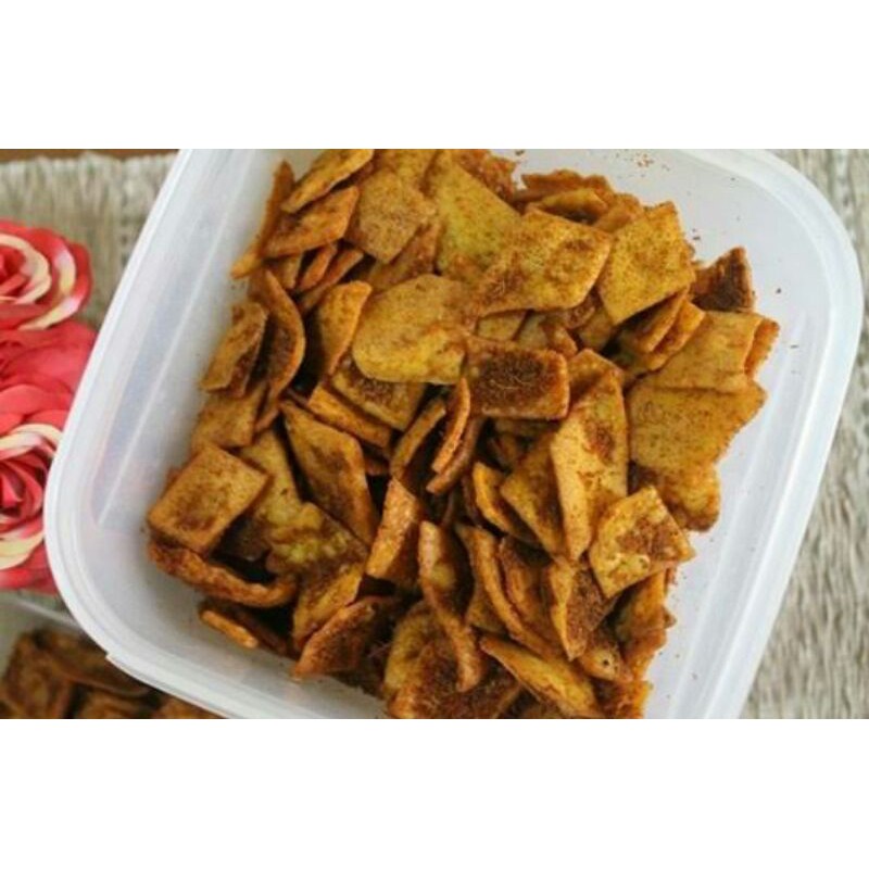 

kerupuk rendang telur 1kg