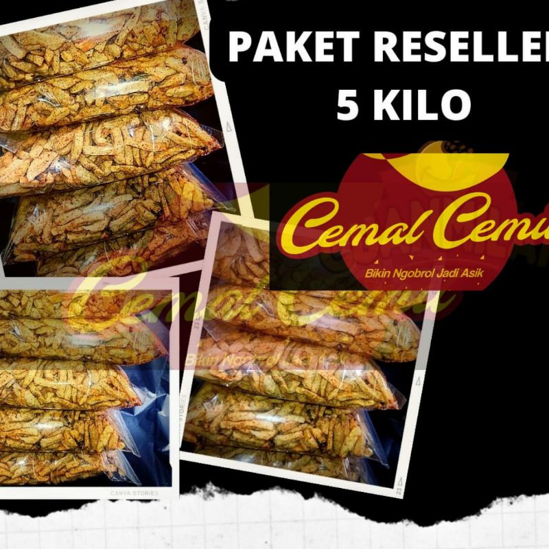 

PAKET RESELLER PEDAS 5 KILO lebih irit
