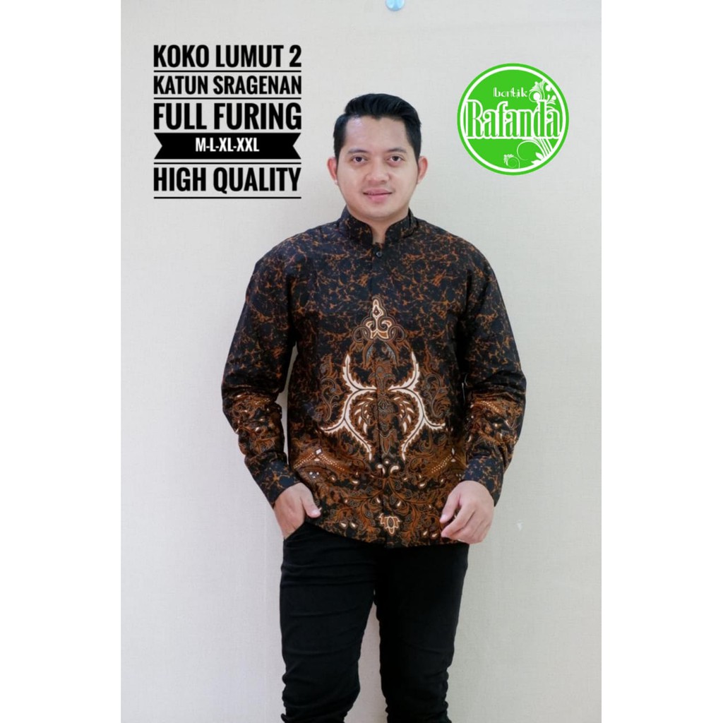 KOKO LUMUT RAFANDA BATIKSOLOAMANAH BAJU KEMEJA BATIK SOLO PRIA LENGAN PANJANG PENDEK LAPIS FURING ATASAN BATIK PREMIUM MODERN KATUN HALUS GELEMBUNG SEKTI BANGAU KUNING MOZAIS MERAK PINK BANGAU WARNA GURDO EMAS TRESNO KARISMA MERAH ALBANI MAHKOTA BUNGA KLA