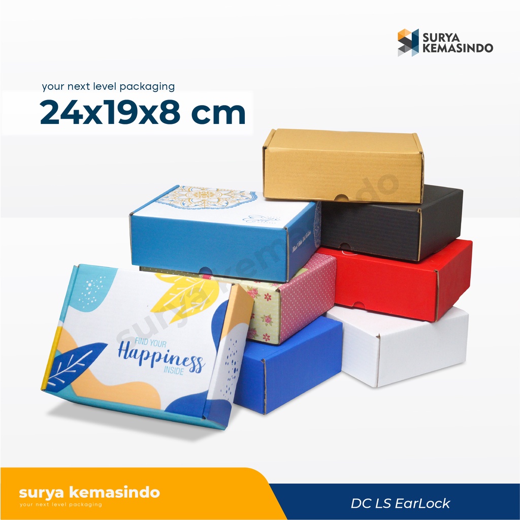 

Box 24x19x8 cm Kardus/Polos/Karton/Hampers/ied mubarak