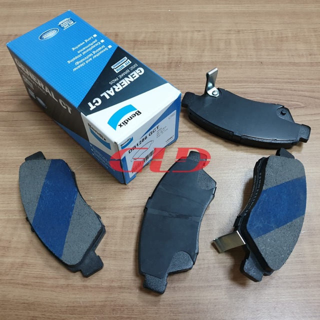 BRAKE PAD - KAMPAS REM DEPAN JAZZ / FREED / MOBILIO / CITY / CIVIC / STREAM BENDIX DB1286 GCT