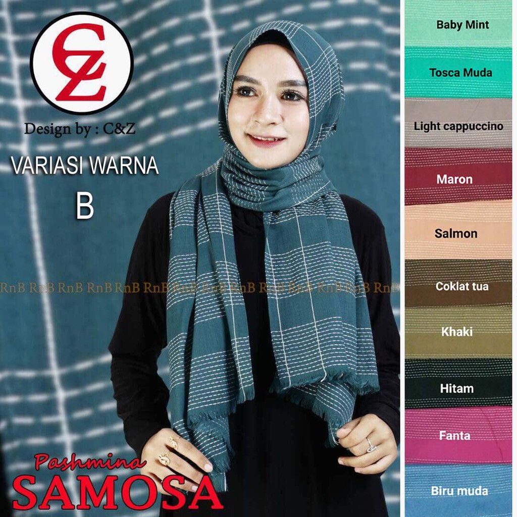 Pashmina Rawis Samosa 180 x 70 cm