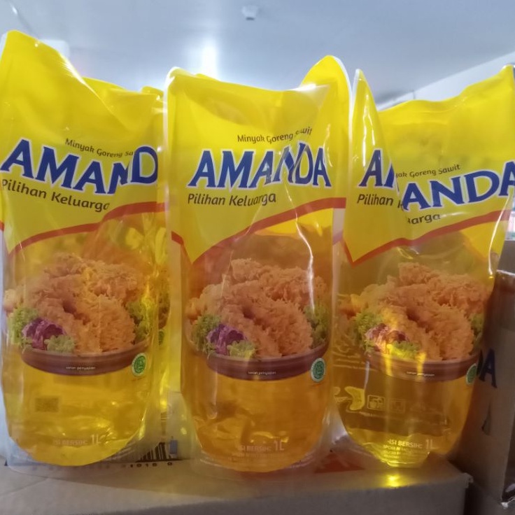 (Promo)Minyak Goreng Amanda reffil 1ltr