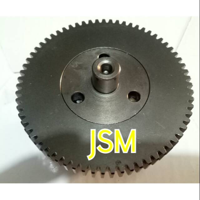 Gear idle stater klx150 29T 67T gigi idel doubel sedang dinamo stater