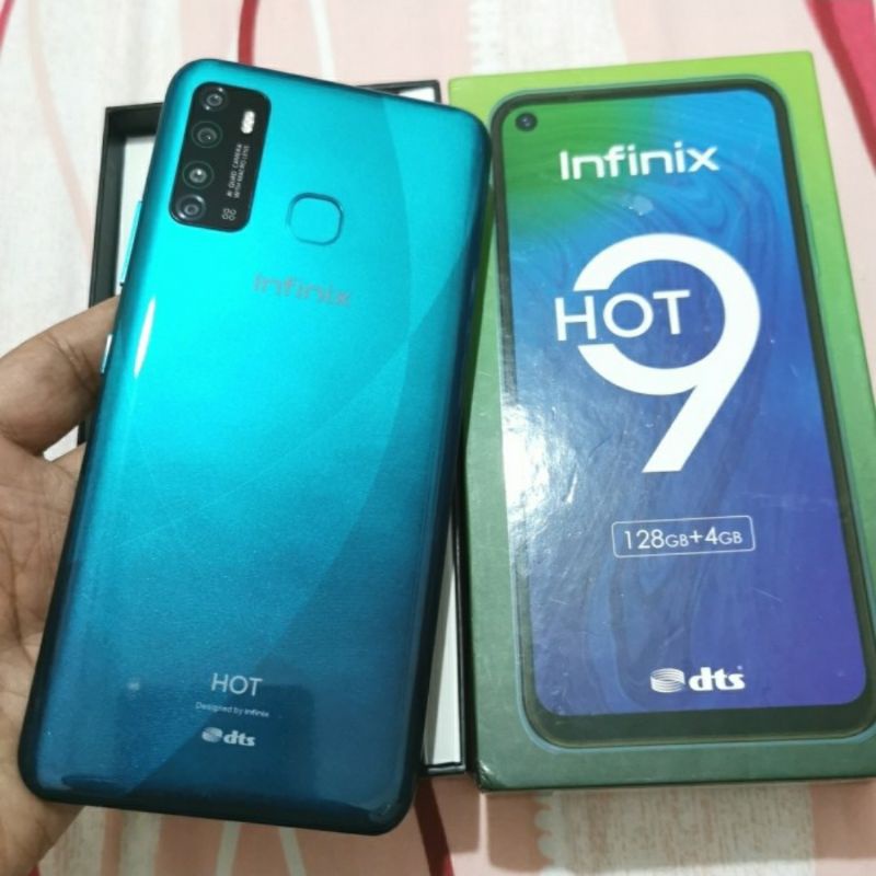 INFINIX HOT 9 4/128GB SECOND FULLSET