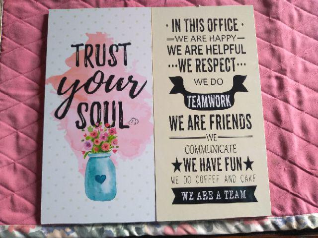 Hiasan Dinding Walldecor Pajangan Dinding Shabby Chic Tulip Wp 26