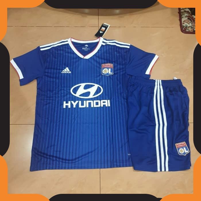 {COD}220 KAOS BAJU  JERSEY  BOLA FULL SET LYON AWAY 2019/2020  BAYERN MUNCHESTER  GRADE ORI