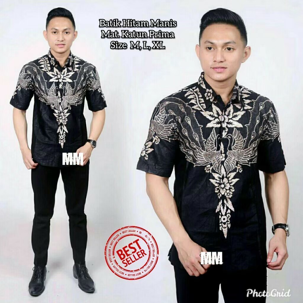 Kemeja Batik Lengan Pendek Hits l Kemeja Batik Kekinian l Kemeja Batik Kondangan Termurah