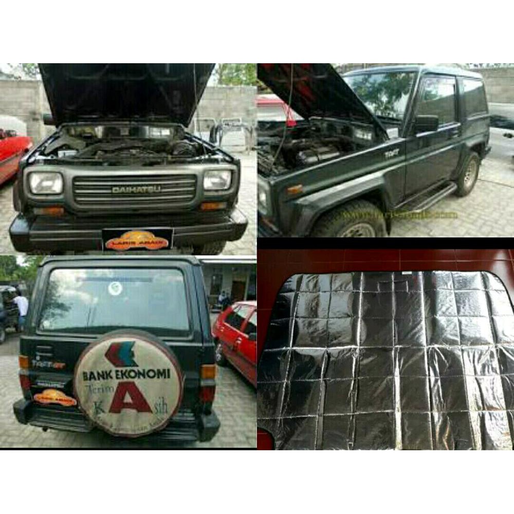 BESTSELLER pelindung panas dan Peredam panas dan aksesoris mobil kap mesin Daihatsu TAFT GT alum TE