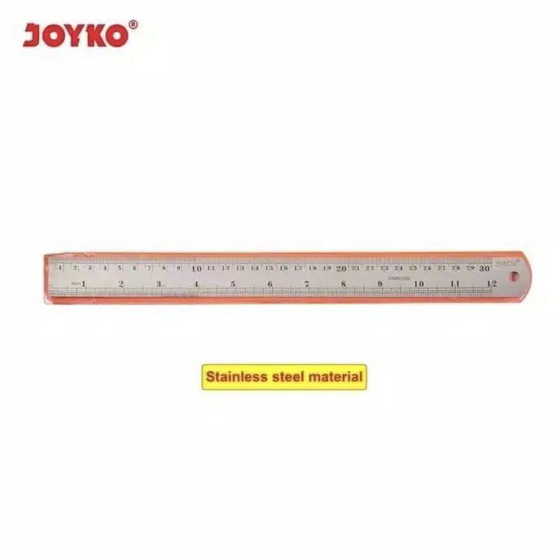 

JOYKO 30cm penggaris besi stainless steel