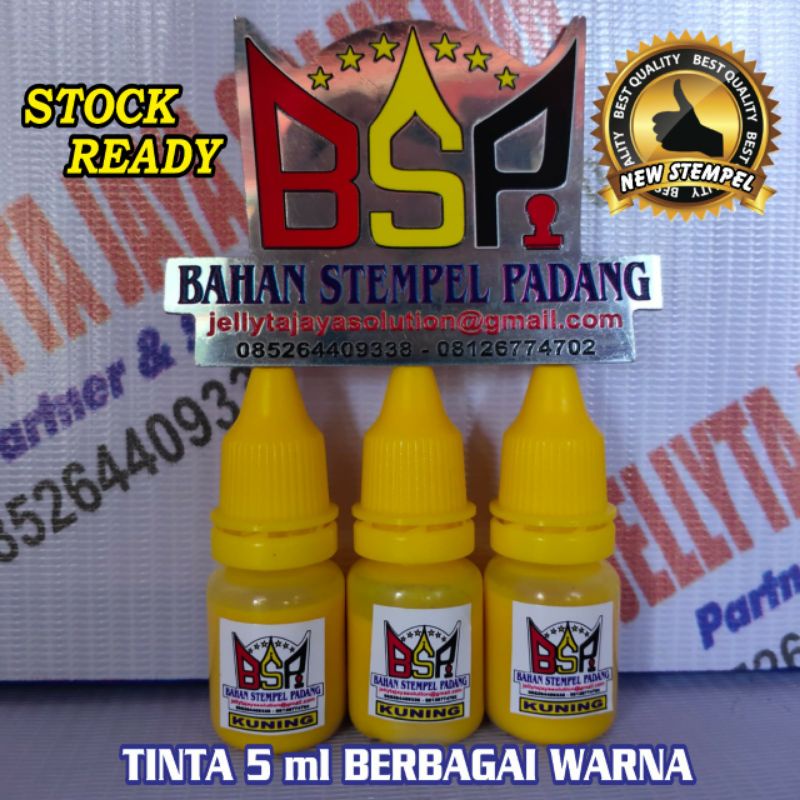 

TINTA STEMPEL FLASH KUNING 10 ML