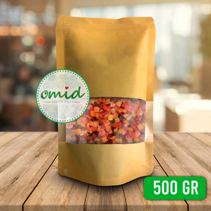 

Buah Kering - Mixed Candied Fruit Buah Kering Campuran ( 500 Gr )