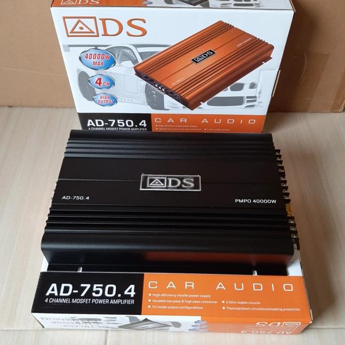 Power Ads 750.4 Power Mobil 4 Channel Amplifier Ads 750.4
