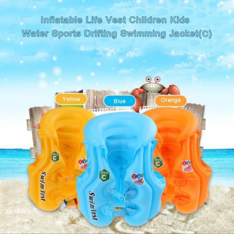 Baju Pelampung Rompi Renang Anak Dewasa Swim Vest Child Adult Terlaris