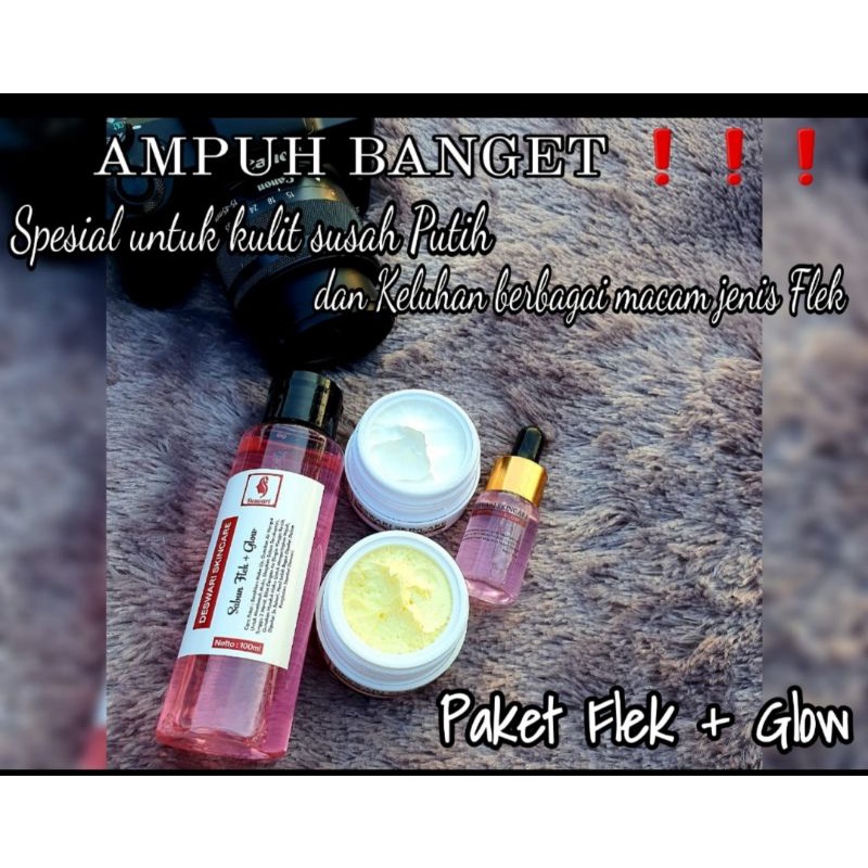 deswari skincare paket flek glow