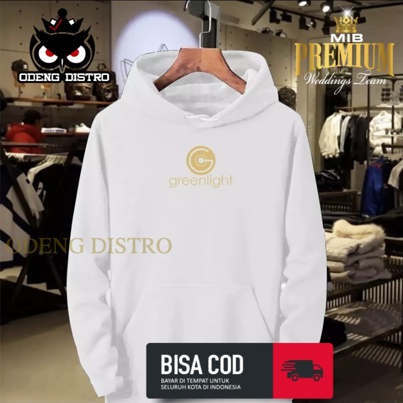 Hoodie Greenlight G Premium Gold Jaket Sweater Basebal Varsity Distro Keren Kekinian Termurah Bandun