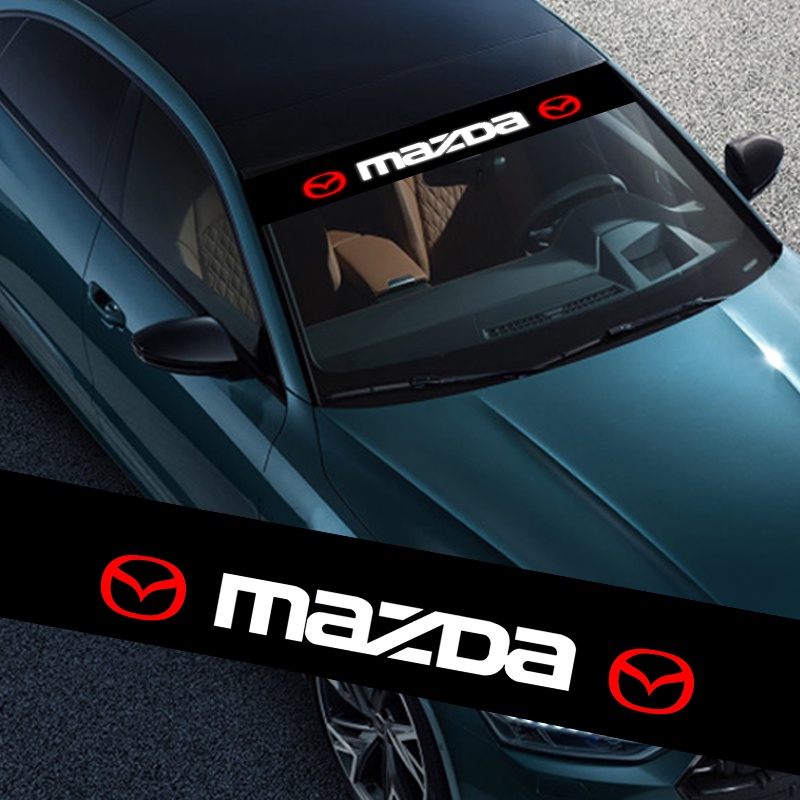 Stiker Motif Tulisan Bahan PVC Untuk Mazda 2 5 6 Mazda CX30 RX8