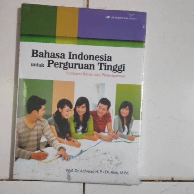 Buku bahasa Indonesia perguruan tinggi