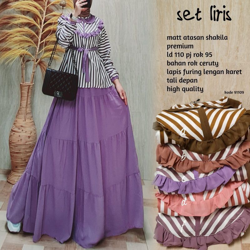 Setelan Rok | Set Liris