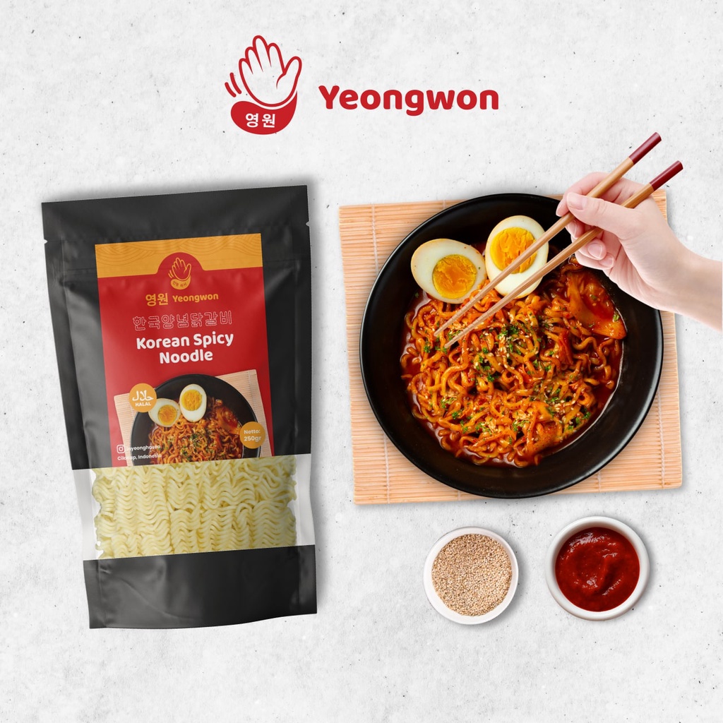 

Korean Hot Spicy Noodle Halal