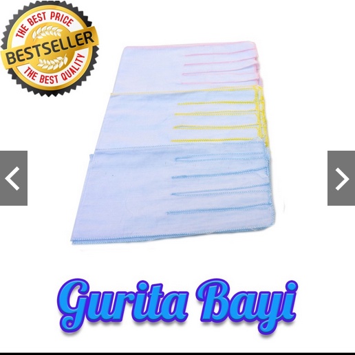 6 Pcs Gurita Tali Bayi Putih Polos Harga Grosir TERMURAH