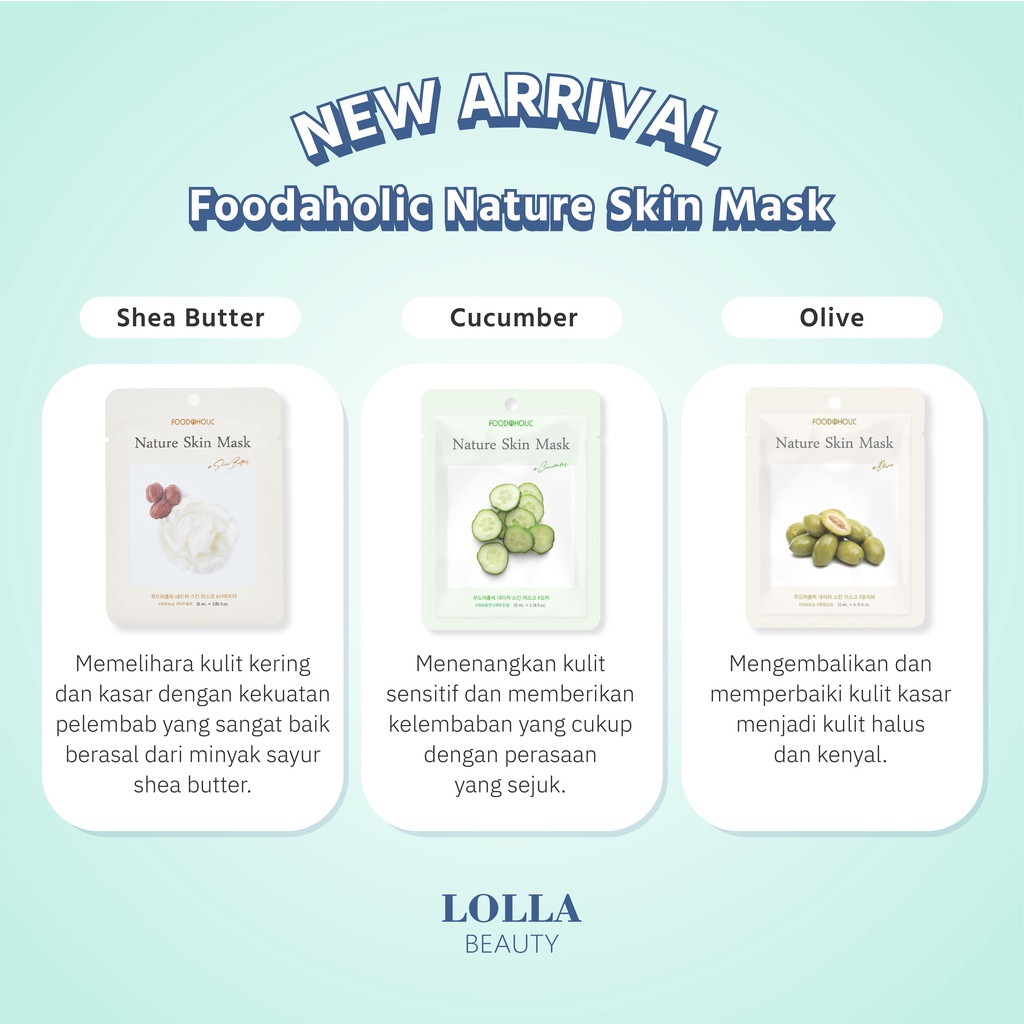 FOODAHOLIC - Nature Skin Mask