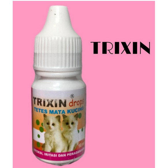 TRIXIN Drop Obat Tetes Mata hidung Kucing 10ml