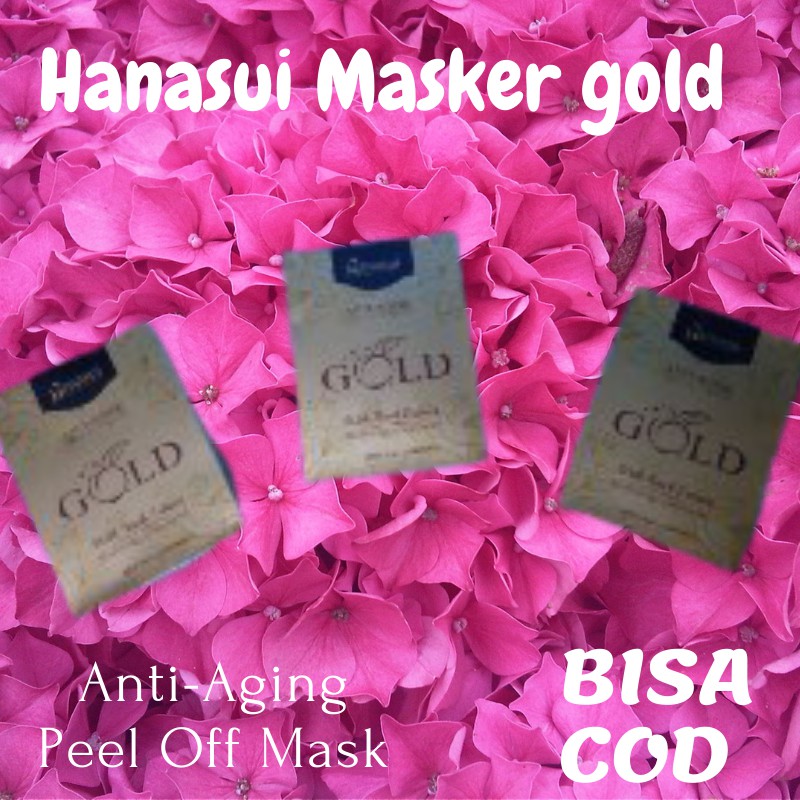 HANASUI MASKER GOLD/ HANASUI GOLD MASKER/ MASKER GOLD PER BOX Hanasui