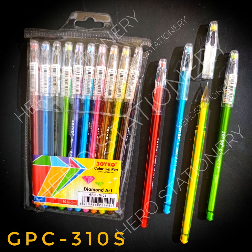 

Joyko pena gel diamond art 10 warna 0.5 mm GPC-310S
