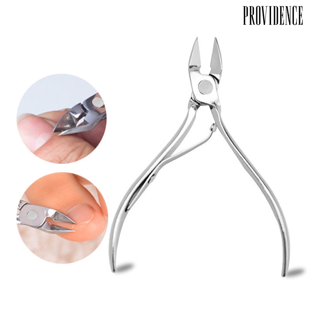 Providence High Precision Nail Scissor Remove Cuticle Stainless Steel Manicure Clippers Trimmer Dead Skin Remover Tools for Adult