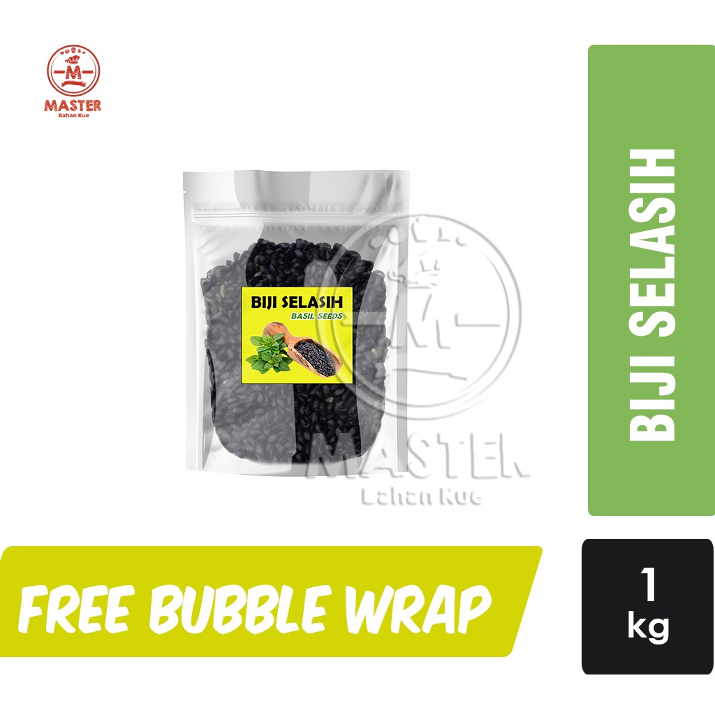 

Biji Selasih / Fresh Basil Seeds [1 Kg]