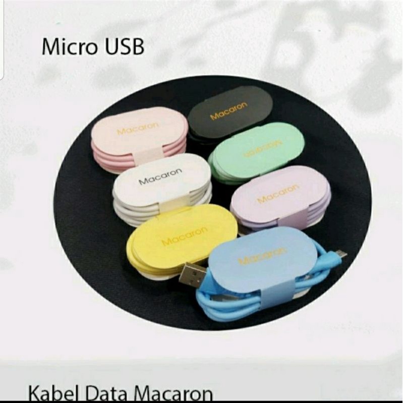 KABEL DATA MACARON MICRO,TYPE C,IPHON KABEL DATA FASCHARGING MACARON