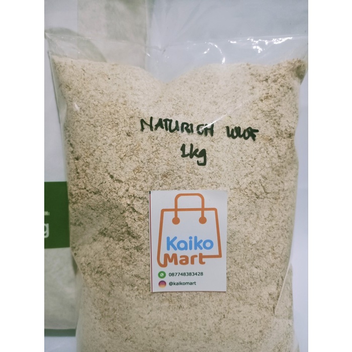 

Ds11D Naturich Whole Wheat Flour (Tepung Gandum Utuh) Repack 1 Kg G6B040B