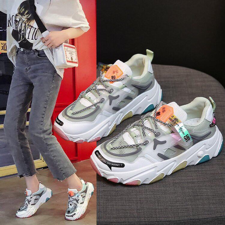 SEPATU IMPORT S080 SEPATU WANITA SNEAKERS IMPORT BAGUS MURAH KEREN FREE DUS SEPATU FASHION