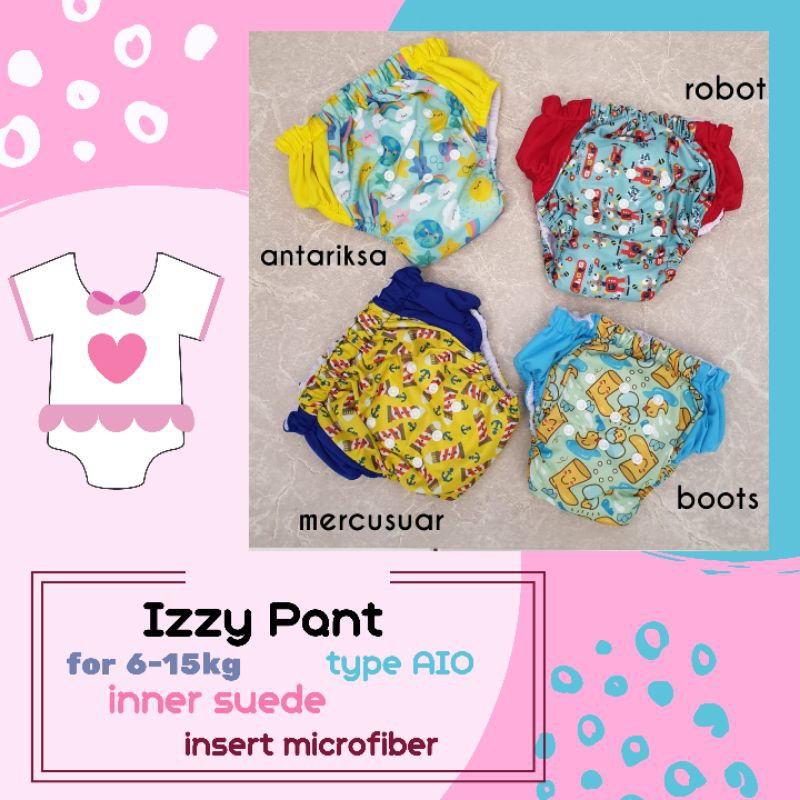 klodiz pant/clodi aio/clodi celana/clodi praktis/clodi ekonomis