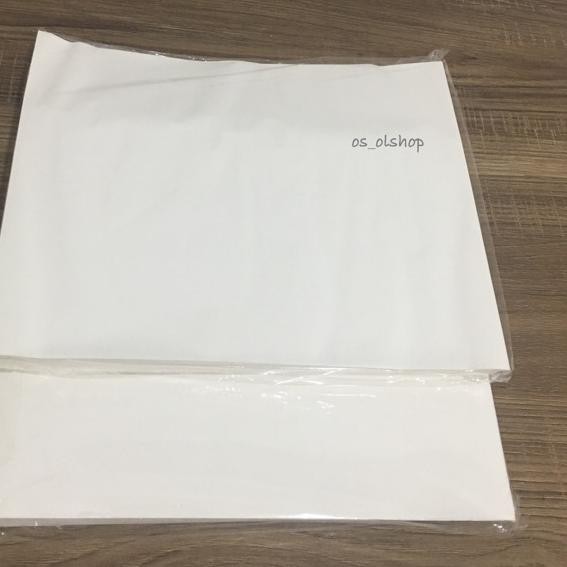 

POI-58 TERMURAH 500pcs tebal GROSIR Kertas Nasi Kfc rice burger hotdog wrap wrapping paper polos foo