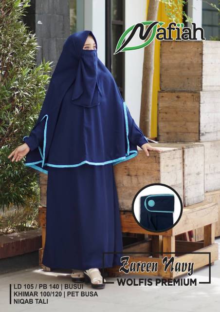 GAMIS SET ZAREEN SYARI WOLFIS