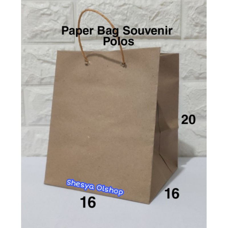 

Paper bag Souvenir polos (16.16.20)