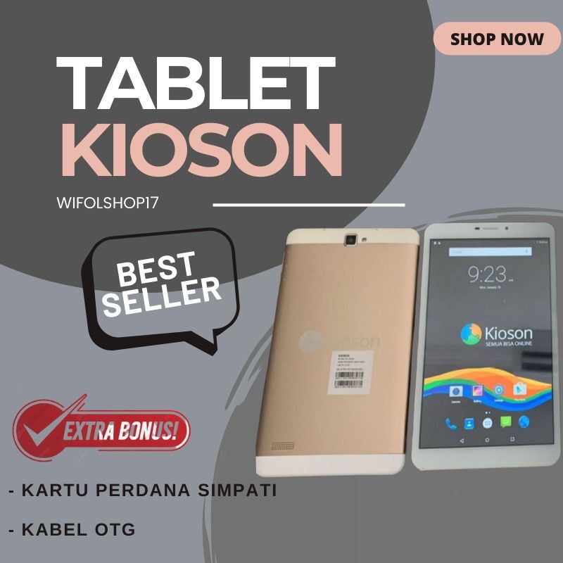 Tablet Tab Android Handphone Kioson Murah 8 Inch Baru Terlaris Tablet Edukasi Anak Ram 1/8GB