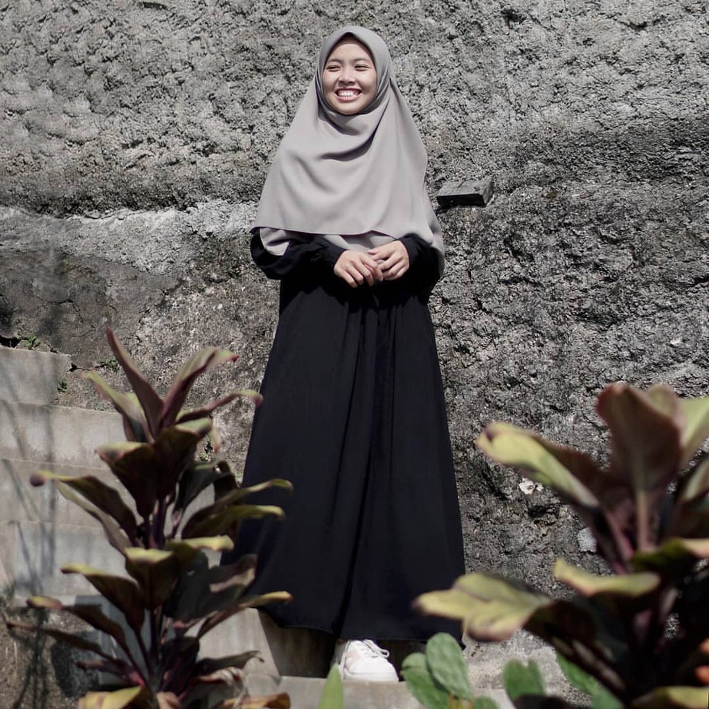 Gamis Ayumi Hitam by HIJAB ALILA