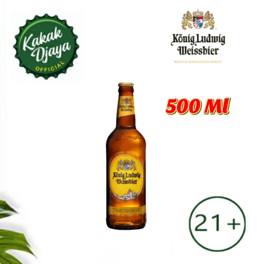 Konig beer Ludwig Weissbier 500 ml Konig beer konig botol konig bir 500ml bottle