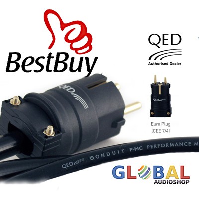 PROMO!! QED PERFORMANCE QONDUIT MAINS POWER - 2 m